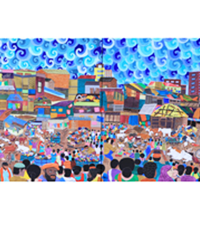 Acrylic Canvas Collages - SS336