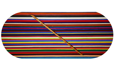 Acrylic on Canvas & Wood - SS047